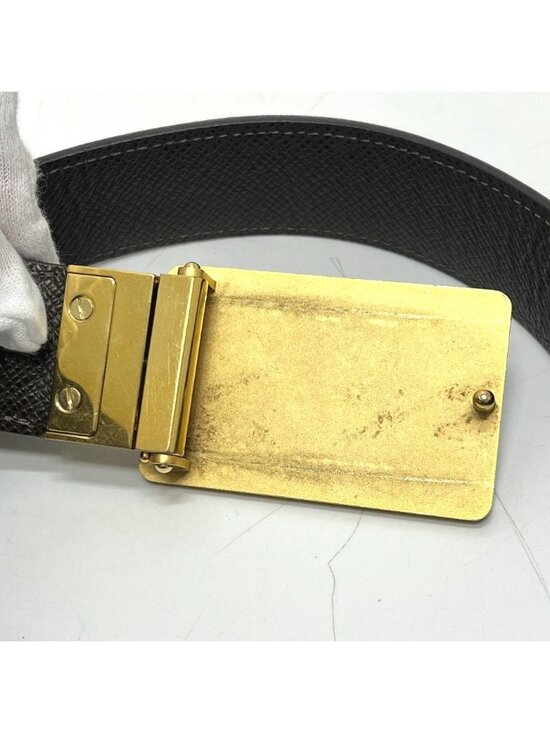 Louis Vuitton Belt Ceinture Enventure Damier Canvas Ebene main image 8